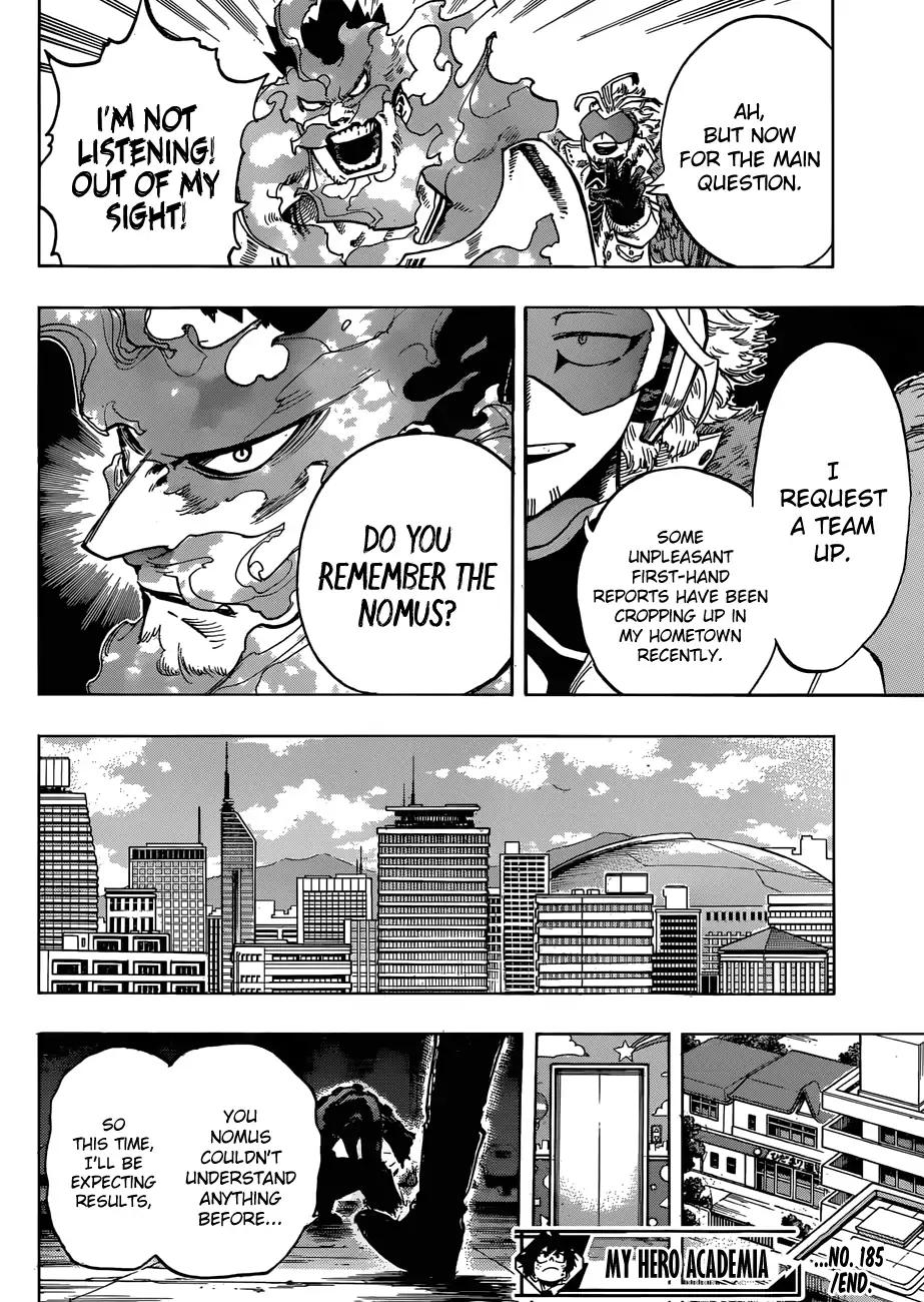 Boku No Hero Academia - Chapter 185