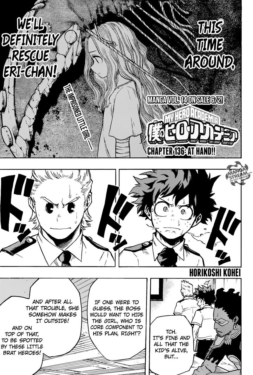 Boku No Hero Academia - Chapter 136