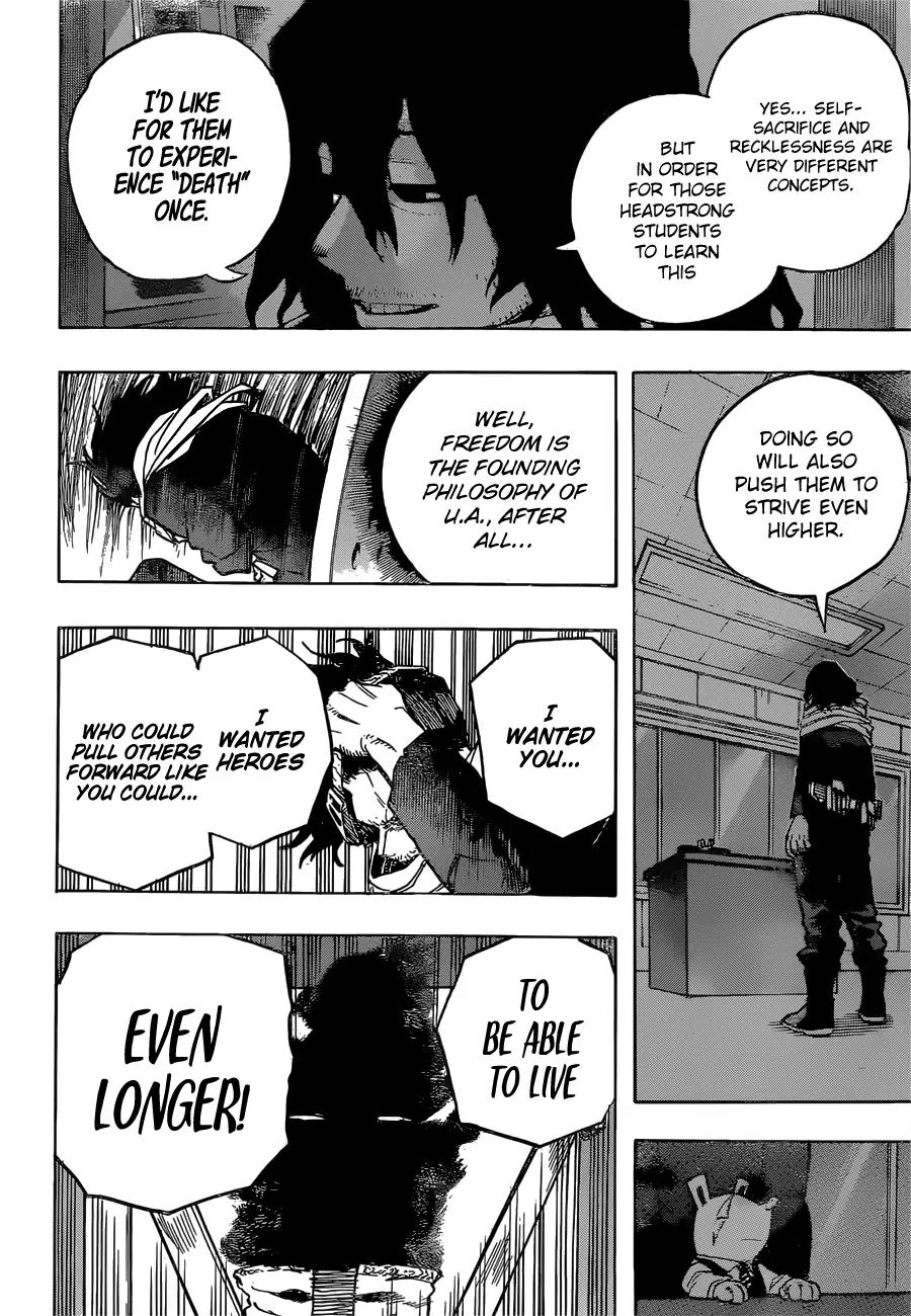 Boku No Hero Academia - Chapter 254: You Wanted To Be A Hero, More Than Anyone Else.