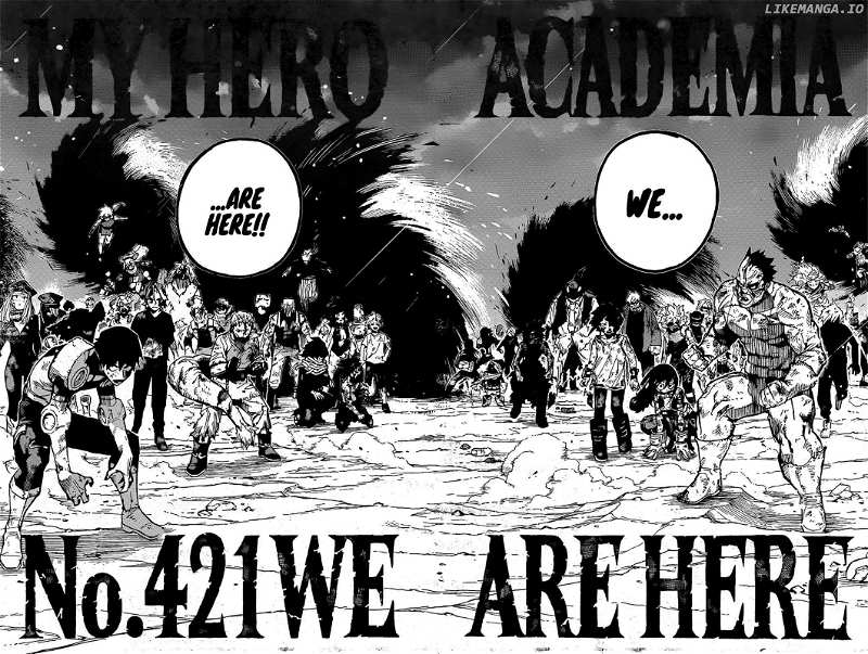 Boku No Hero Academia - Chapter 421