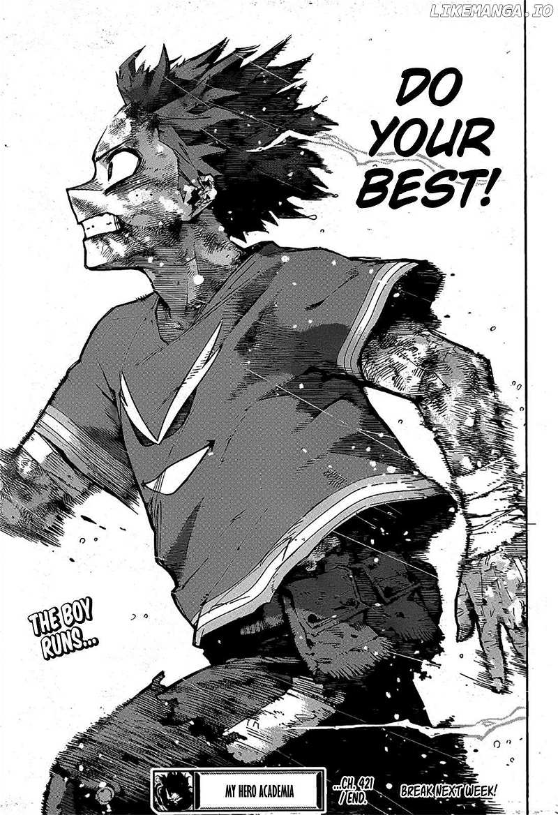 Boku No Hero Academia - Chapter 421