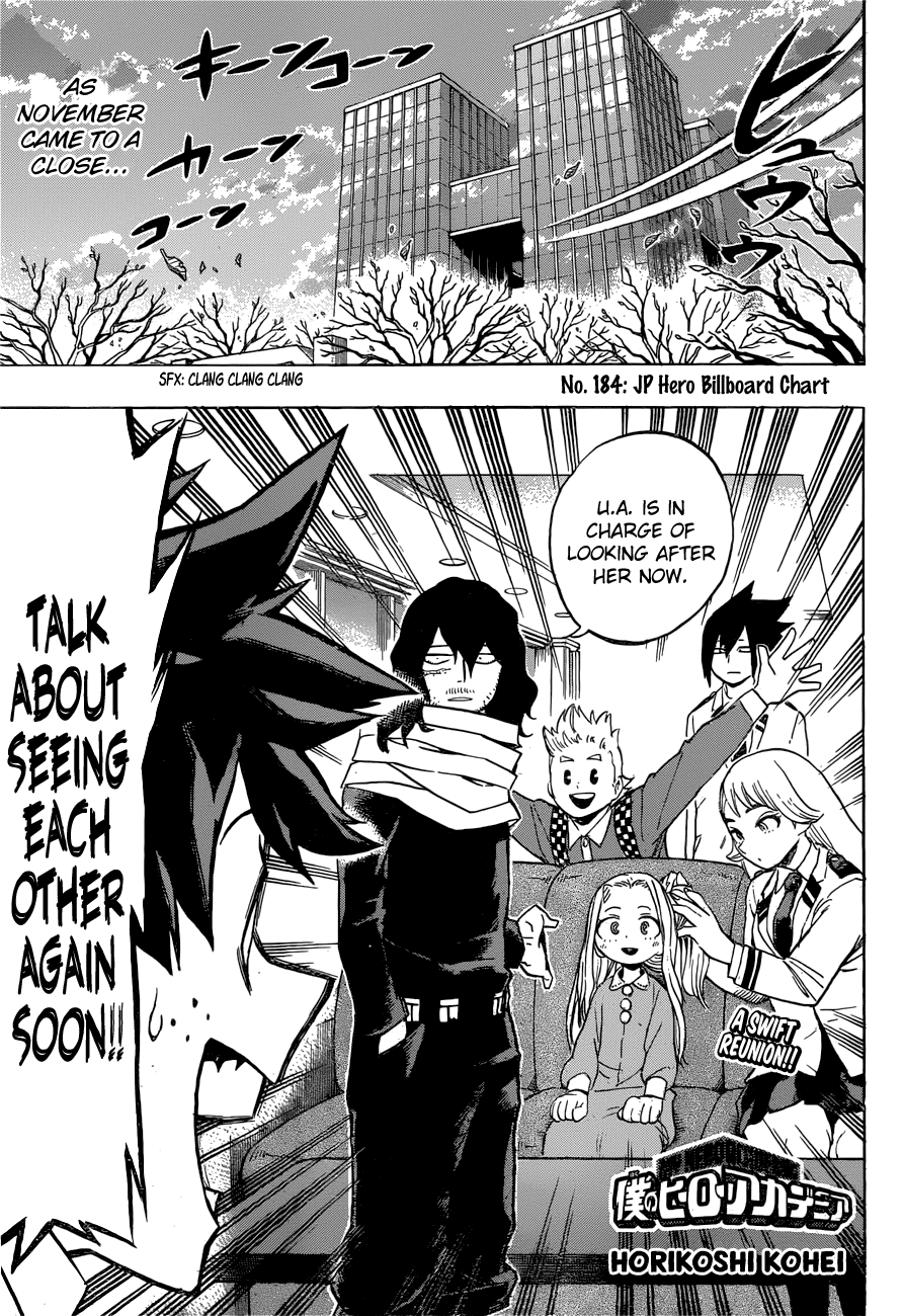 Boku No Hero Academia - Chapter 184