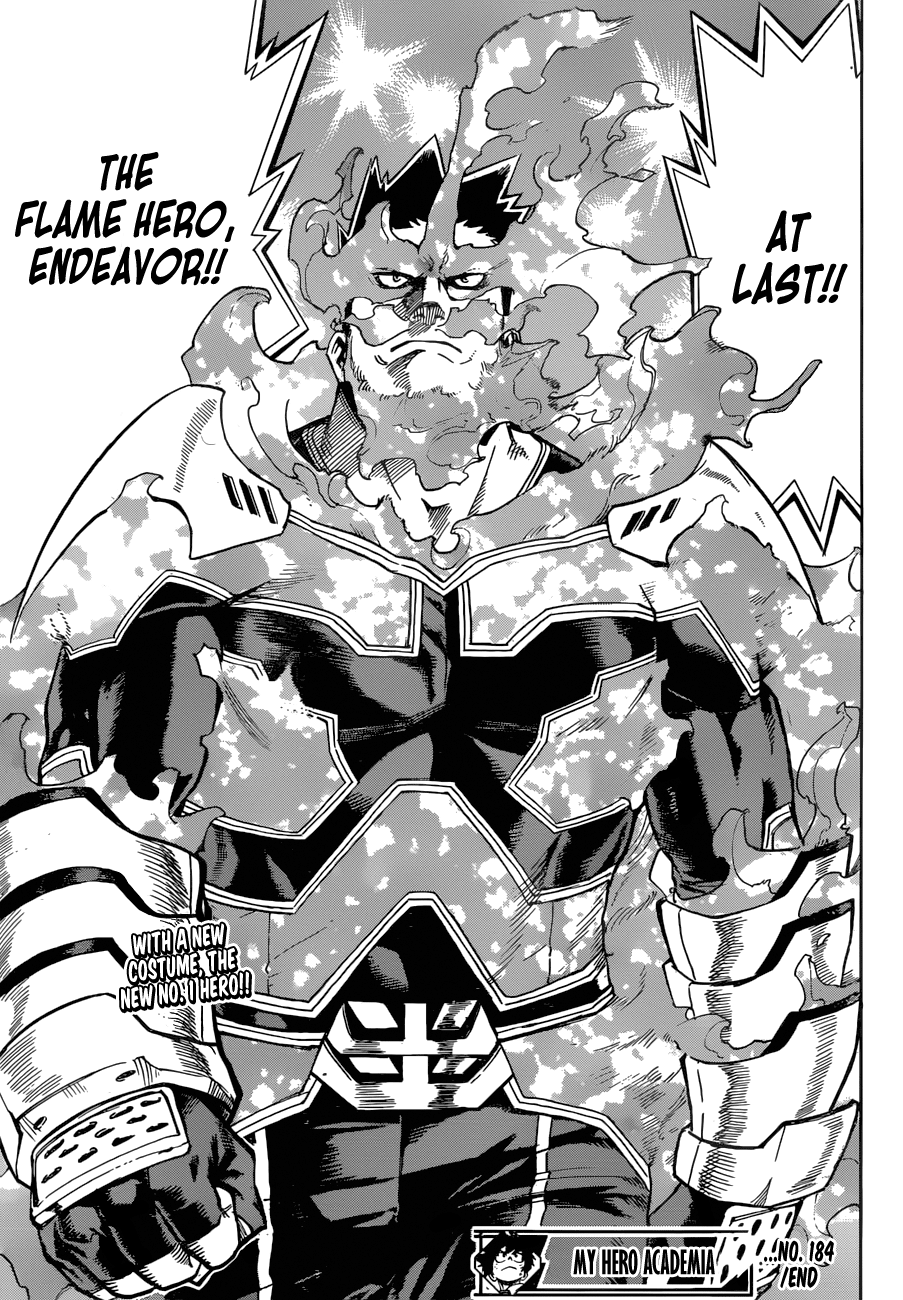 Boku No Hero Academia - Chapter 184