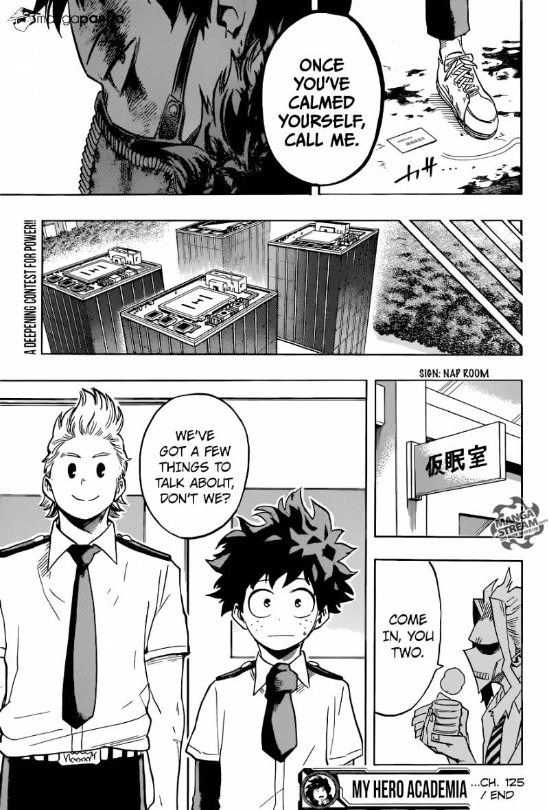 Boku No Hero Academia - Chapter 125