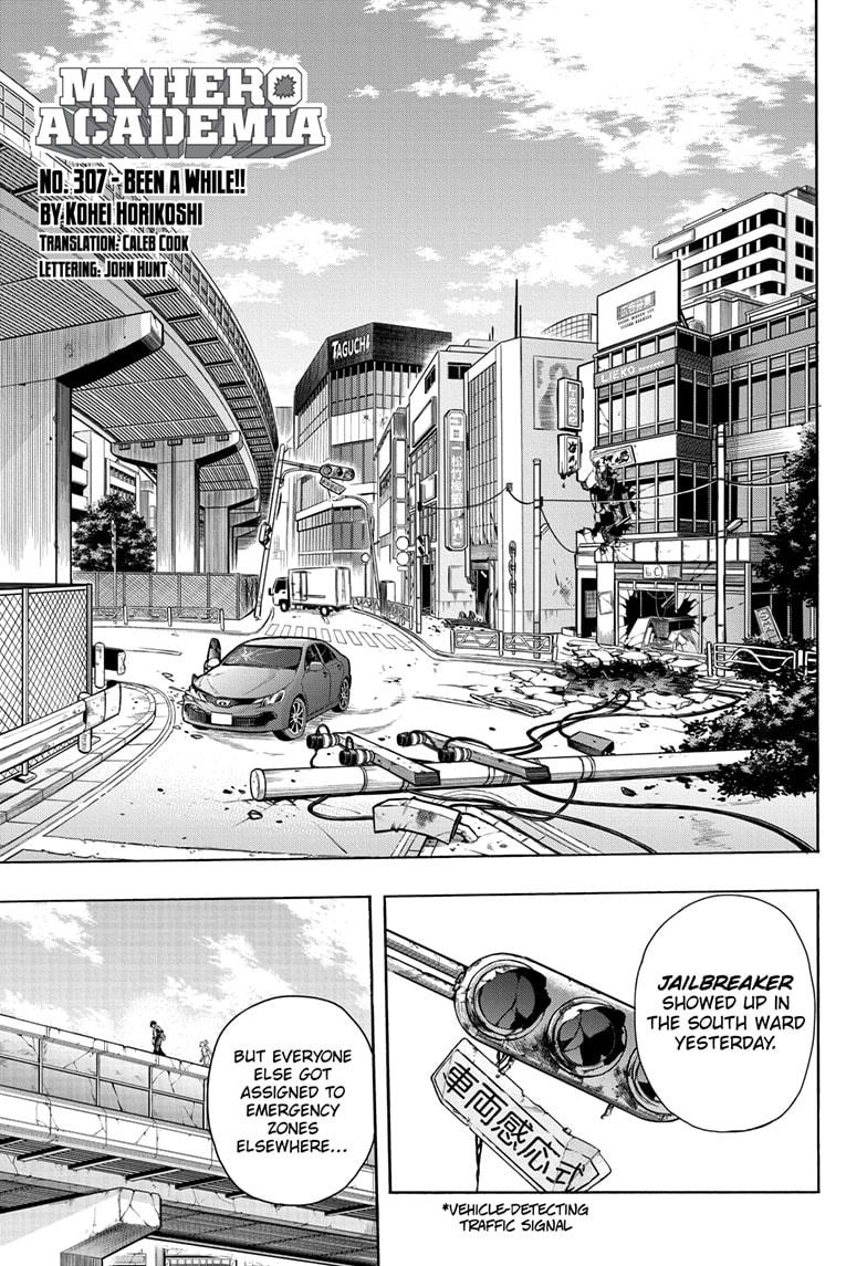 Boku No Hero Academia - Chapter 307