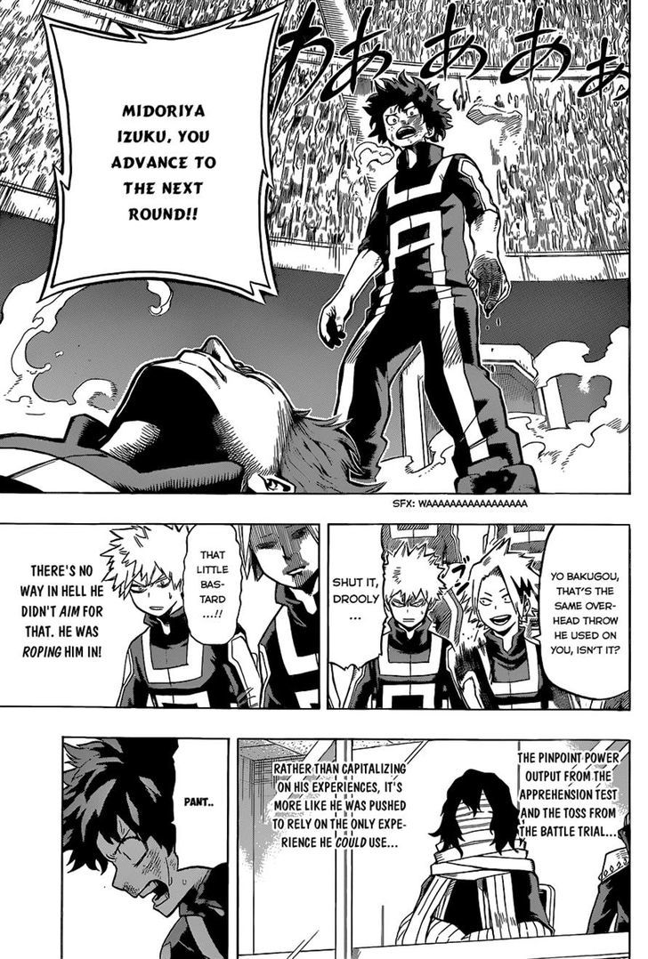 Boku No Hero Academia - Chapter 34 : Winners And Losers