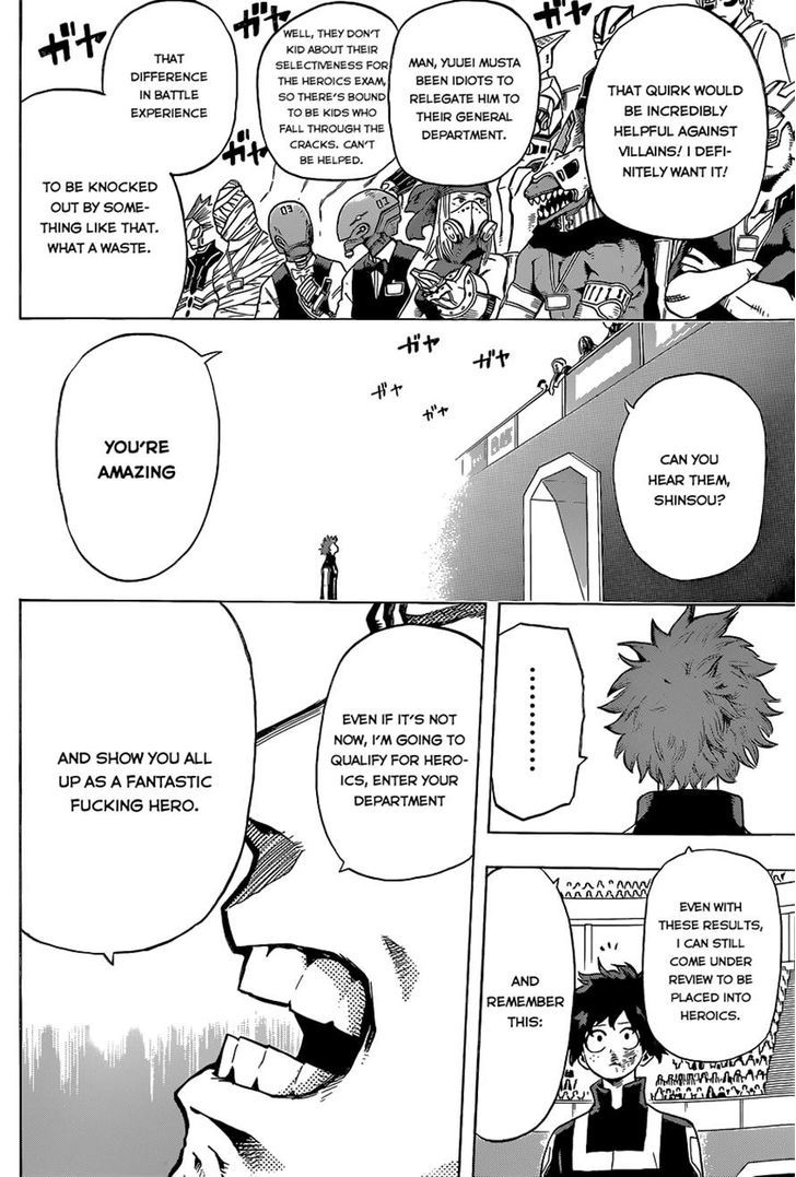 Boku No Hero Academia - Chapter 34 : Winners And Losers