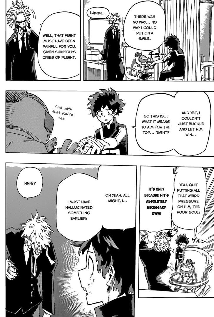 Boku No Hero Academia - Chapter 34 : Winners And Losers