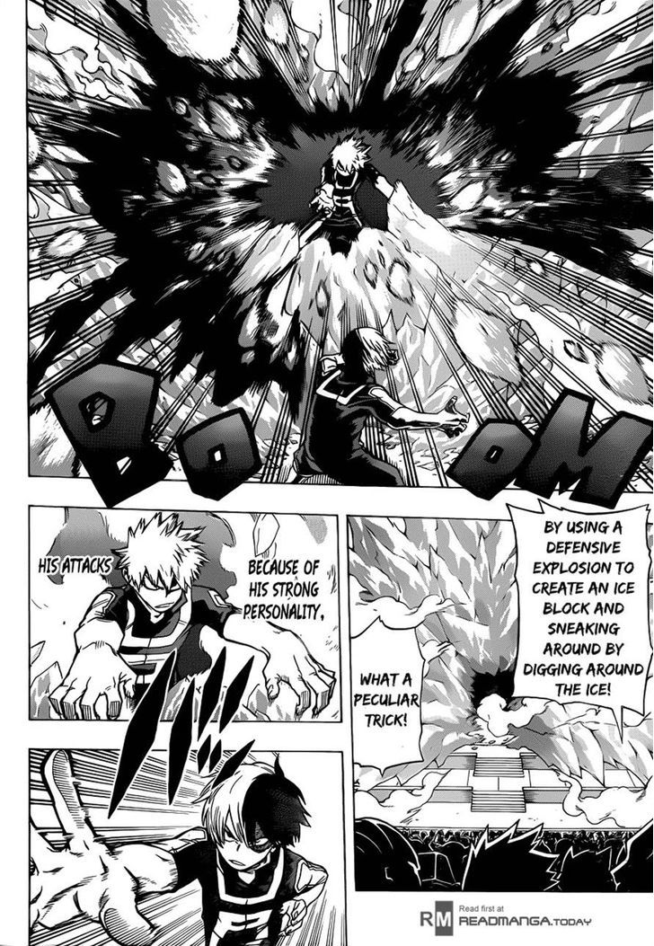 Boku No Hero Academia - Chapter 43 : Todoroki Vs. Bakugou