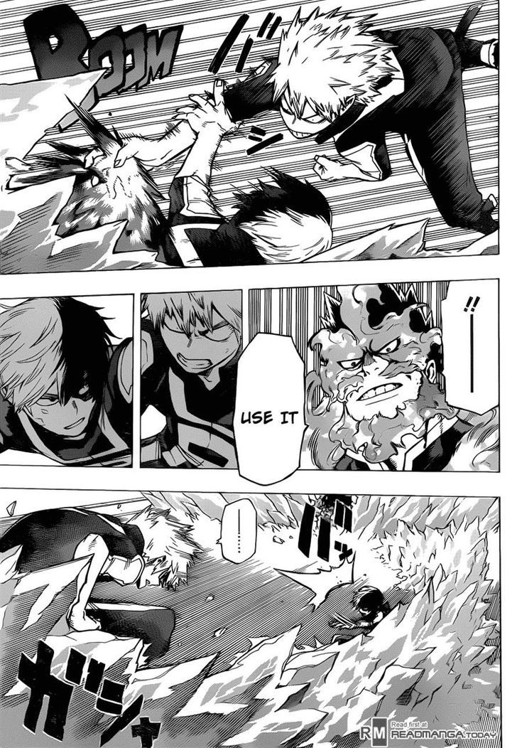 Boku No Hero Academia - Chapter 43 : Todoroki Vs. Bakugou