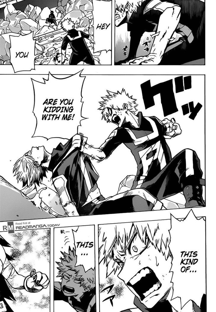 Boku No Hero Academia - Chapter 43 : Todoroki Vs. Bakugou