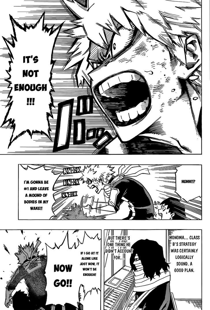 Boku No Hero Academia - Chapter 30 : The Human Cavalry Battle Finis