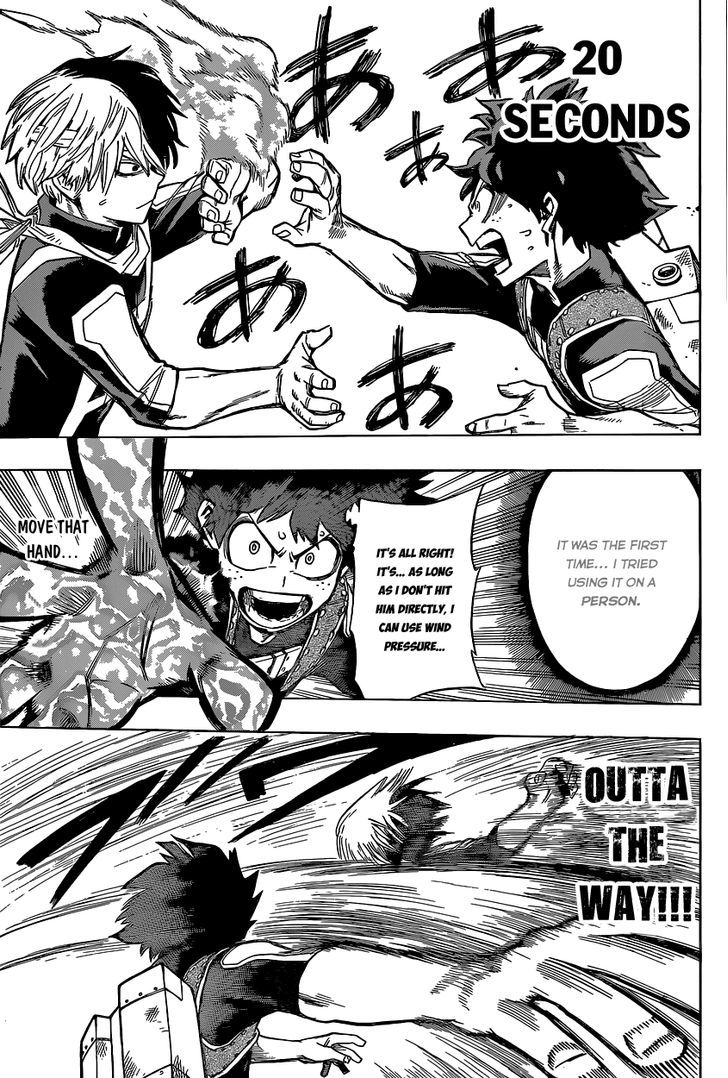 Boku No Hero Academia - Chapter 30 : The Human Cavalry Battle Finis