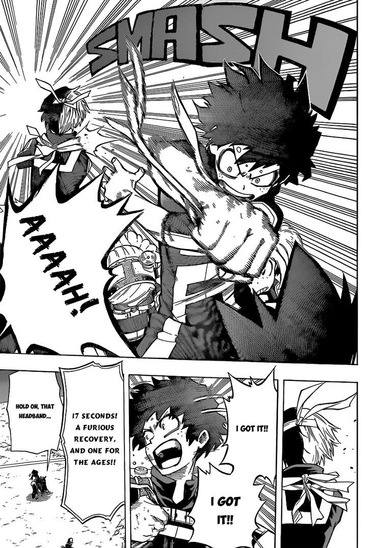 Boku No Hero Academia - Chapter 30 : The Human Cavalry Battle Finis