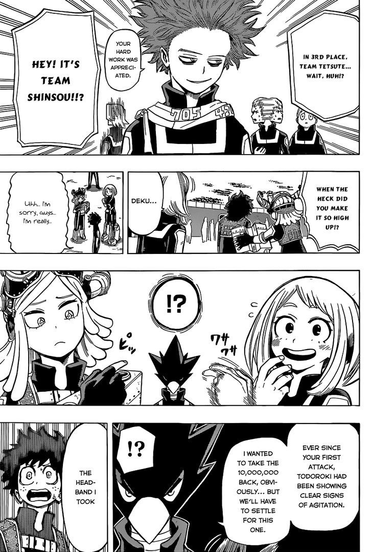 Boku No Hero Academia - Chapter 30 : The Human Cavalry Battle Finis