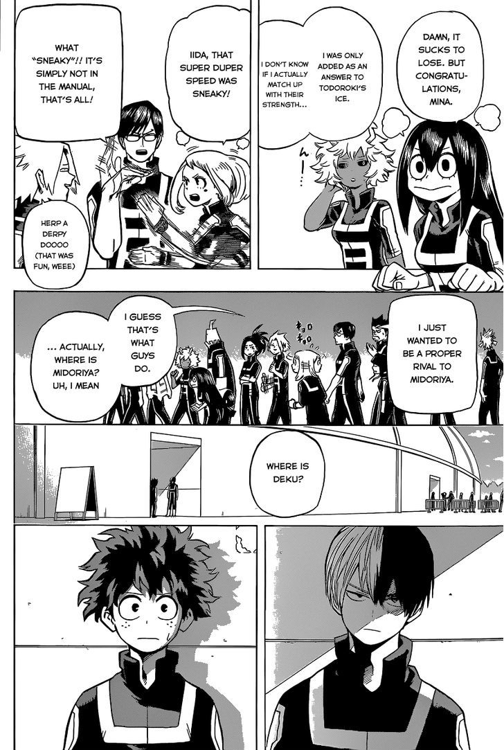 Boku No Hero Academia - Chapter 30 : The Human Cavalry Battle Finis