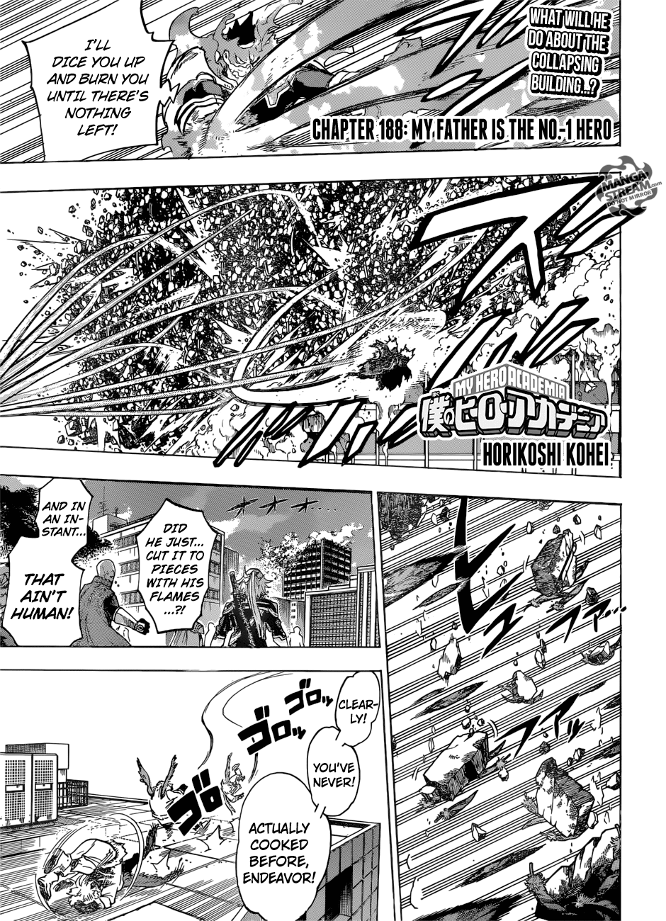 Boku No Hero Academia - Chapter 188