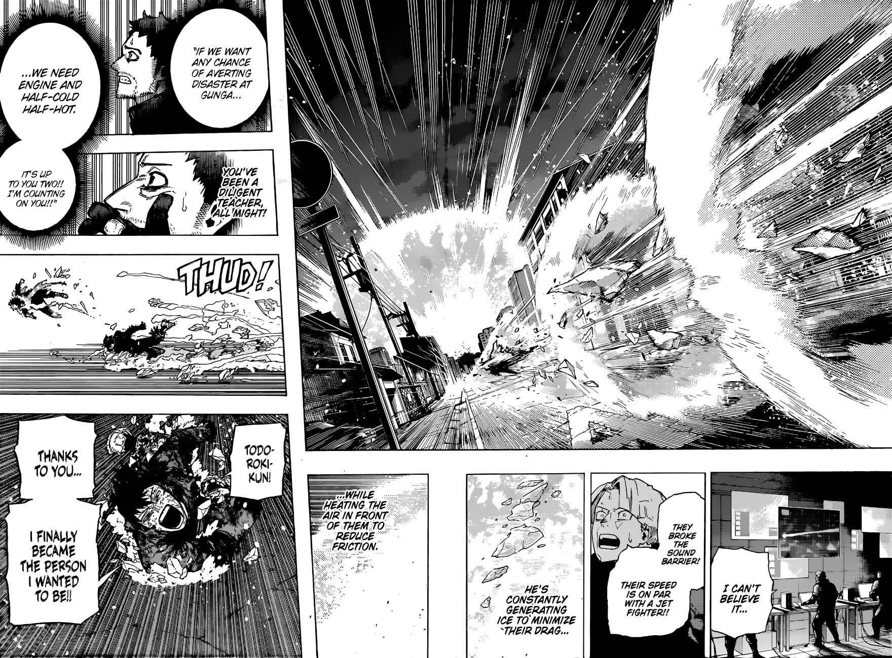 Boku No Hero Academia - Chapter 390: Shoto Todoroki : Rising