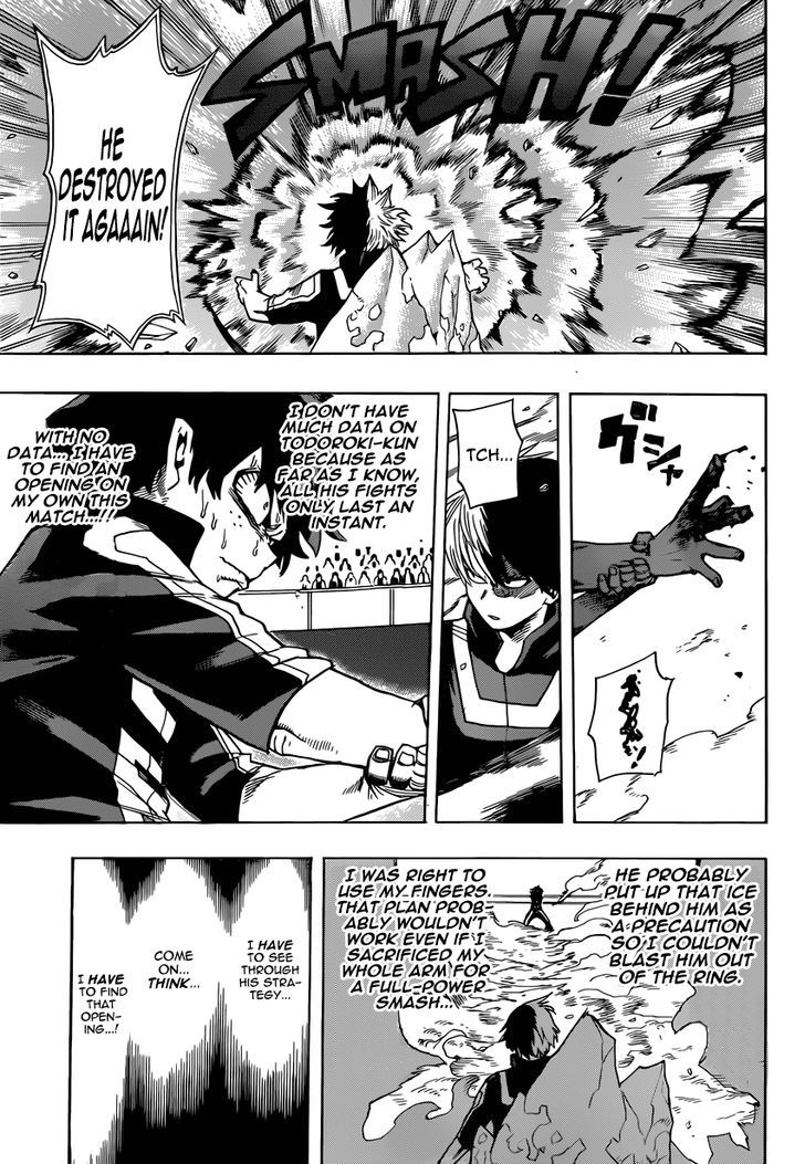 Boku No Hero Academia - Chapter 38 : Todoroki Vs. Midoriya