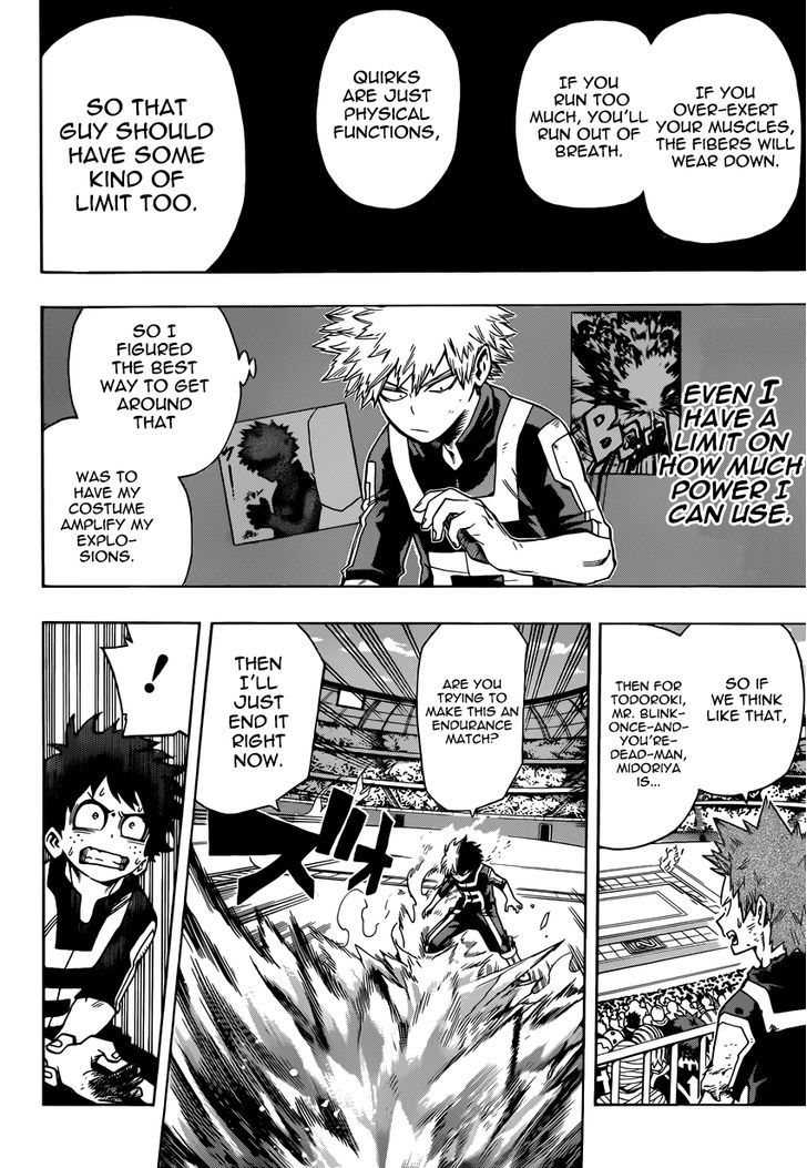 Boku No Hero Academia - Chapter 38 : Todoroki Vs. Midoriya