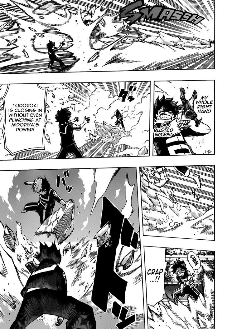 Boku No Hero Academia - Chapter 38 : Todoroki Vs. Midoriya