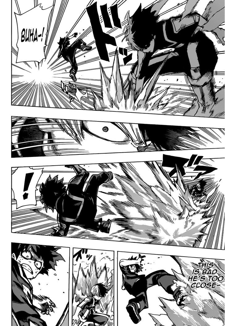 Boku No Hero Academia - Chapter 38 : Todoroki Vs. Midoriya