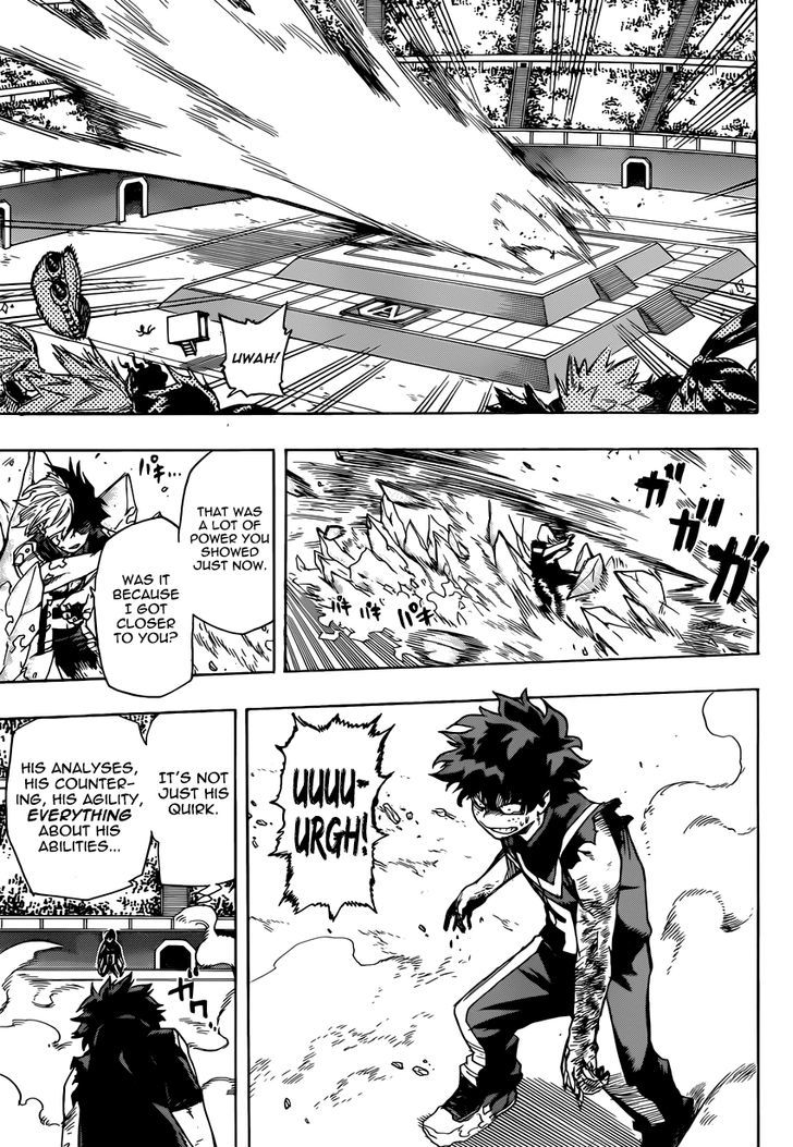 Boku No Hero Academia - Chapter 38 : Todoroki Vs. Midoriya