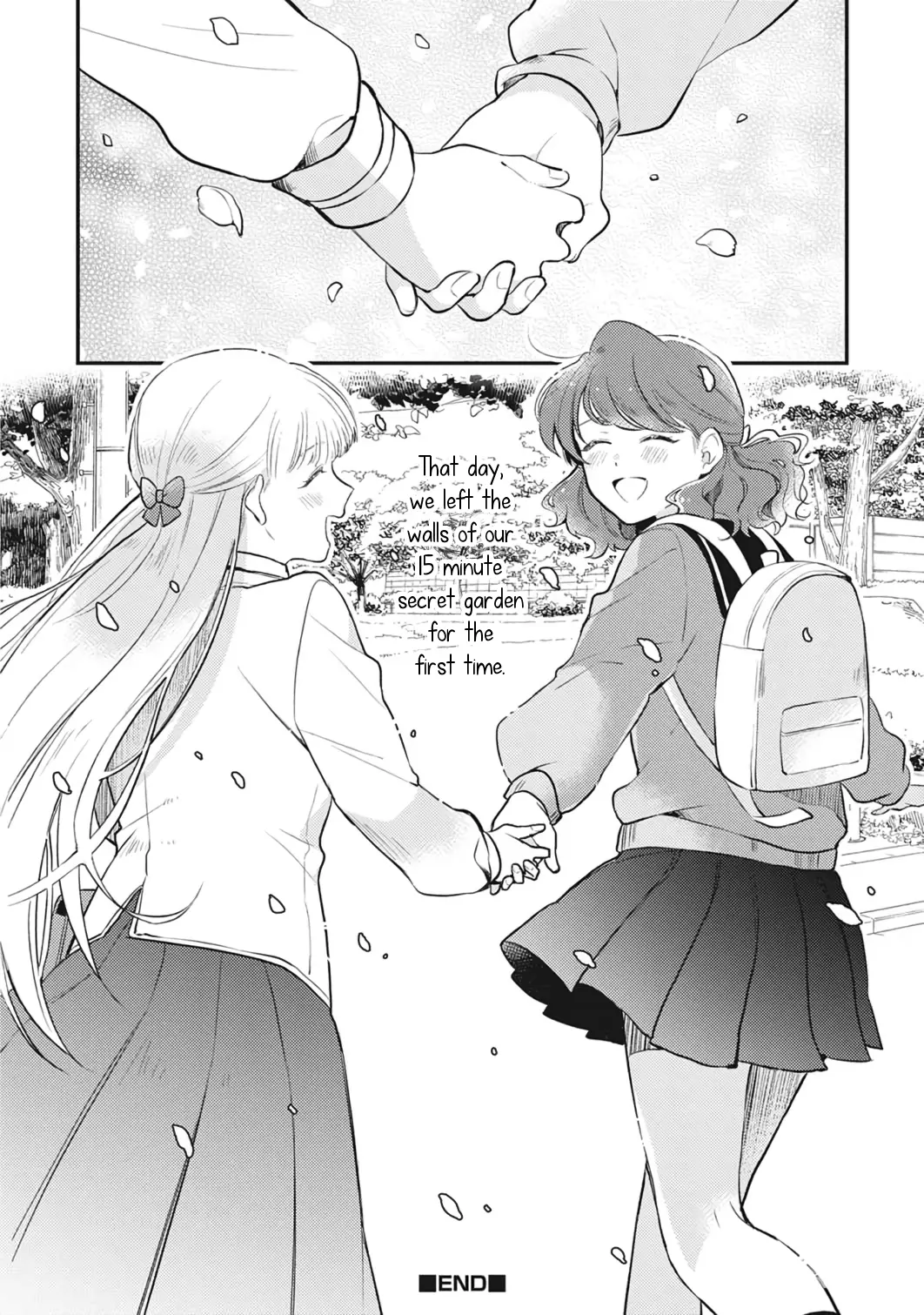 Ura-Roji Romanya Monogatari - Vol.1 Chapter 4: Our 15 Minute Secret Garden