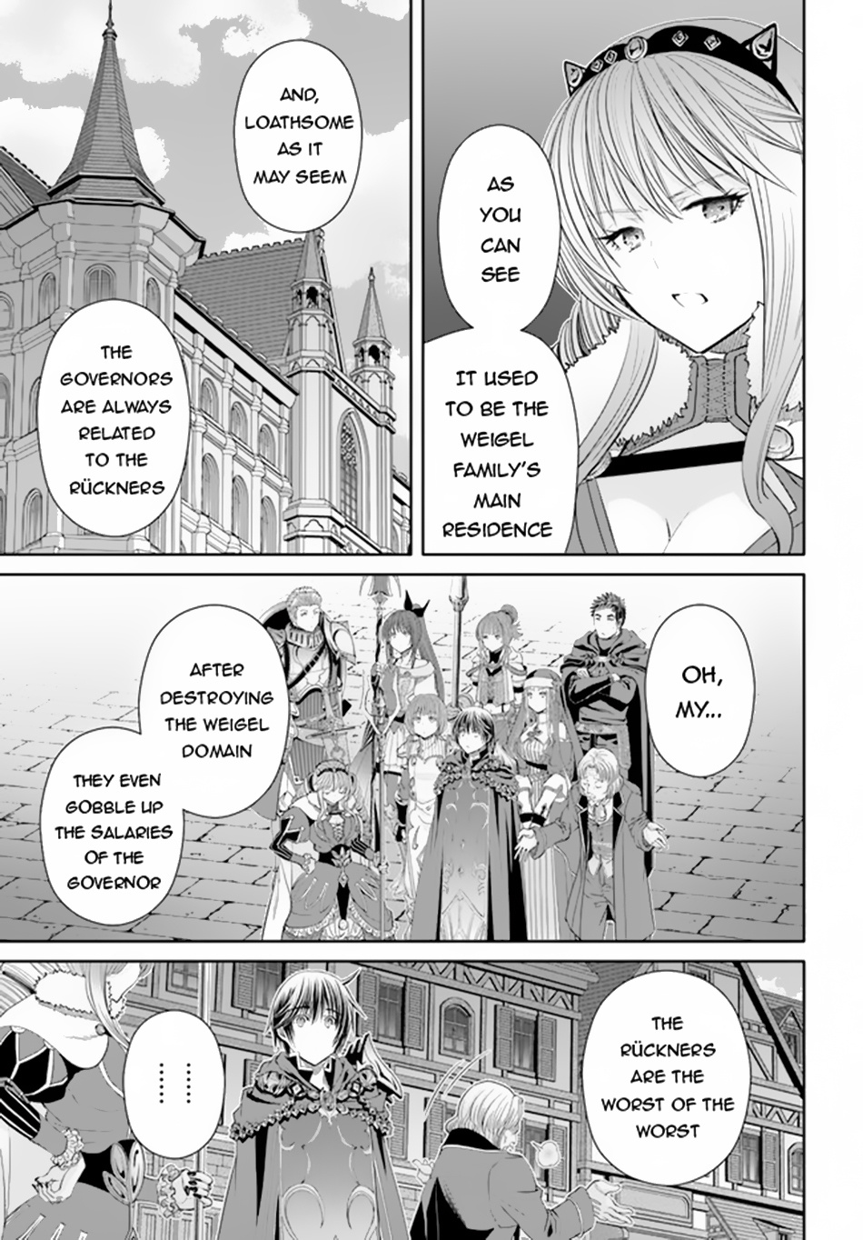 Hachinan Tte, Sore Wa Nai Deshou! - Chapter 89: Ex-Weigel Domain And Discussion