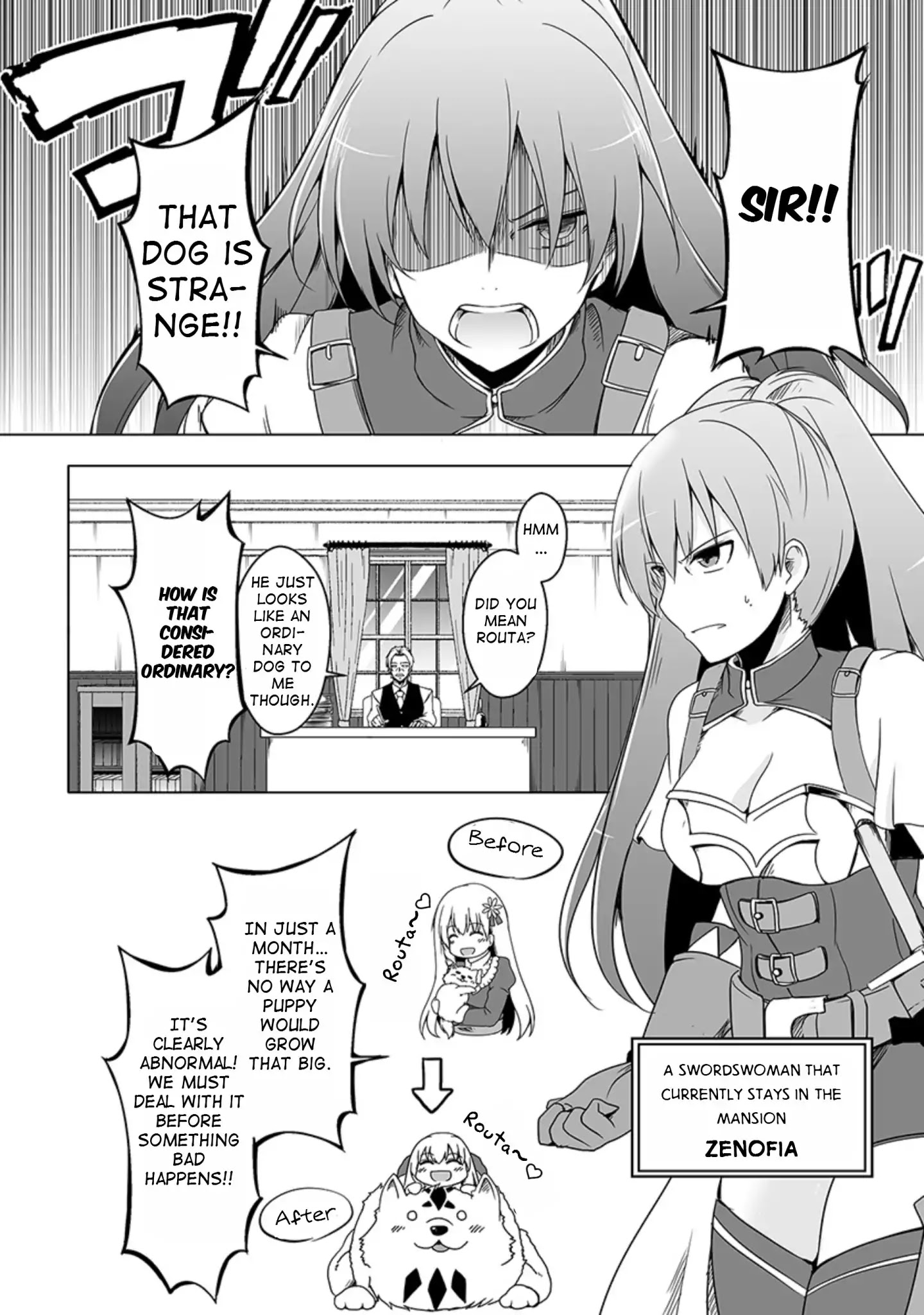 Wanwan Monogatari ~Kanemochi No Inu N Shite To Wa Itta Ga, Fenrir Ni Shiro To Wa Itte Nee!~ - Chapter 1