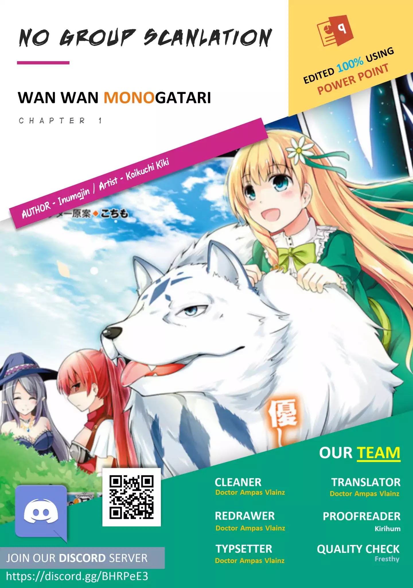 Wanwan Monogatari ~Kanemochi No Inu N Shite To Wa Itta Ga, Fenrir Ni Shiro To Wa Itte Nee!~ - Chapter 1