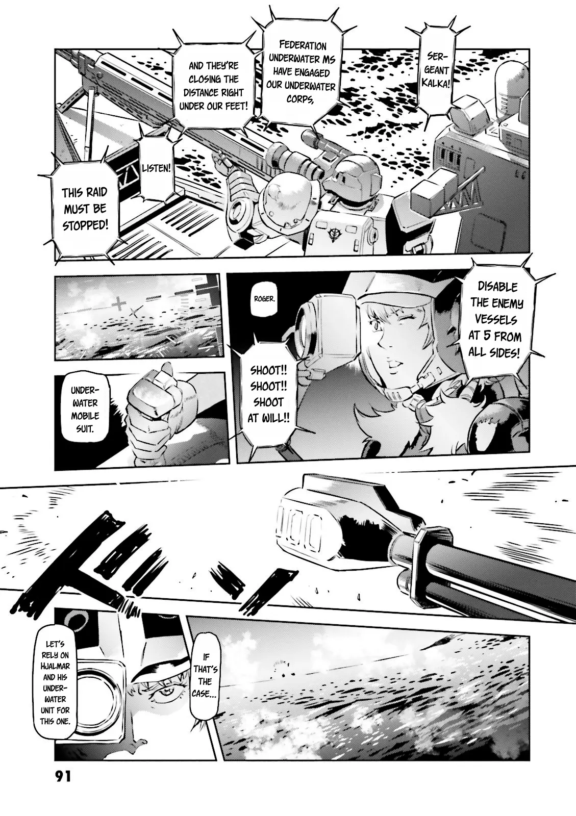 Mobile Suit Gundam - The Origin Msd: Cucuruz Doan’s Island - Vol.1 Chapter 3: Dam Of The Black Sea