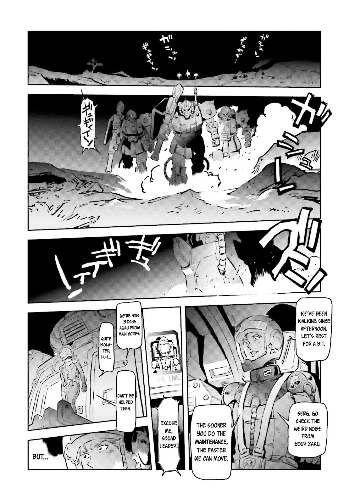 Mobile Suit Gundam - The Origin Msd: Cucuruz Doan’s Island - Vol.1 Chapter 1: The Black Enemy