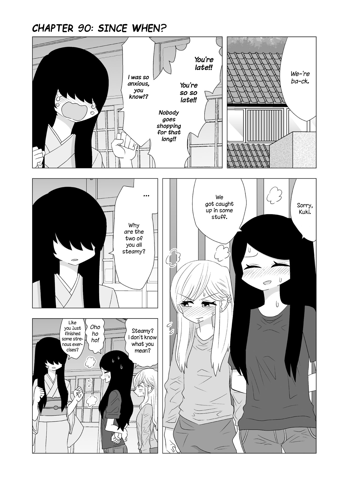 Yuri Natsu -Kagaya Inn- - Vol.3 Chapter 90: Since When?