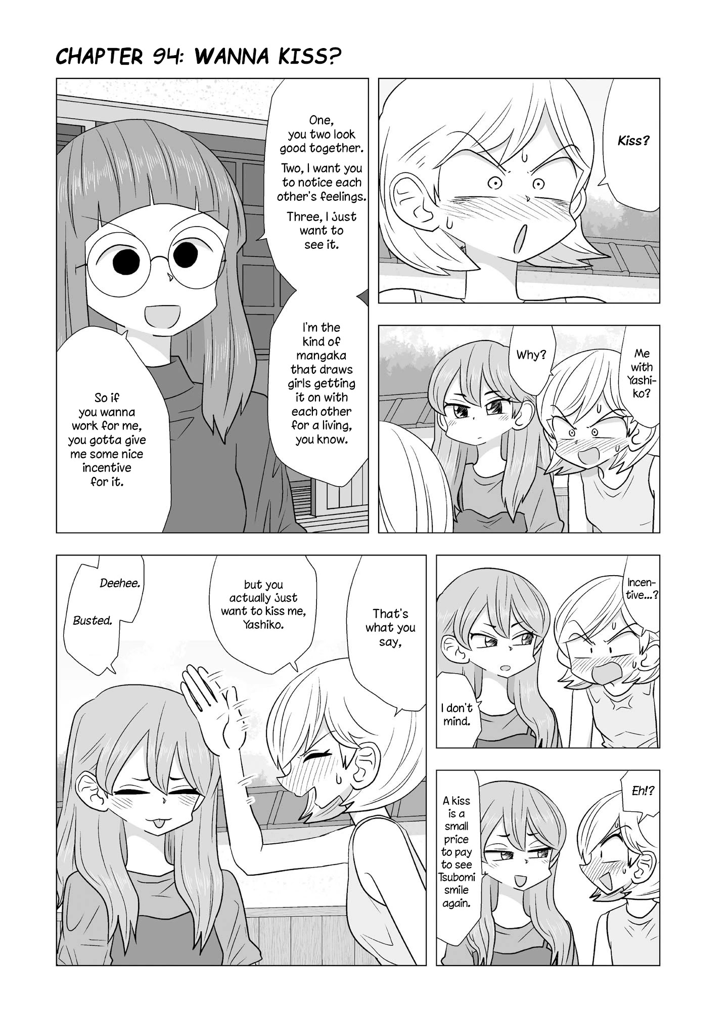 Yuri Natsu -Kagaya Inn- - Chapter 94: Wanna Kiss?