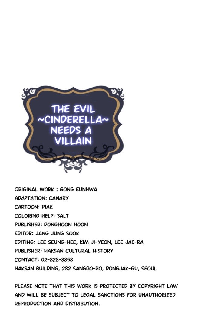 The Evil Cinderella Needs A Villain - Chapter 2