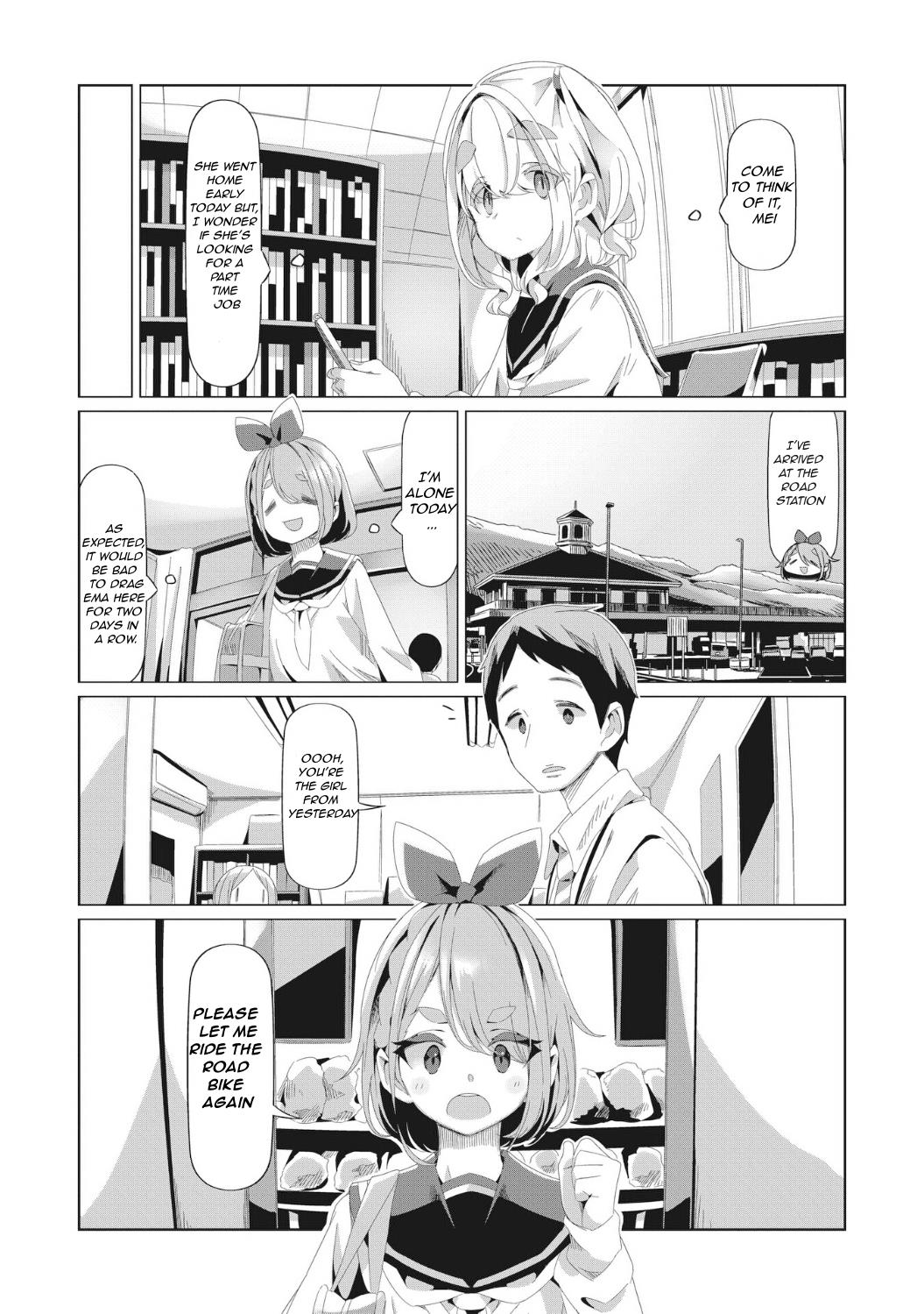 Yurucamp - Chapter 80: Welcome, New Club Members