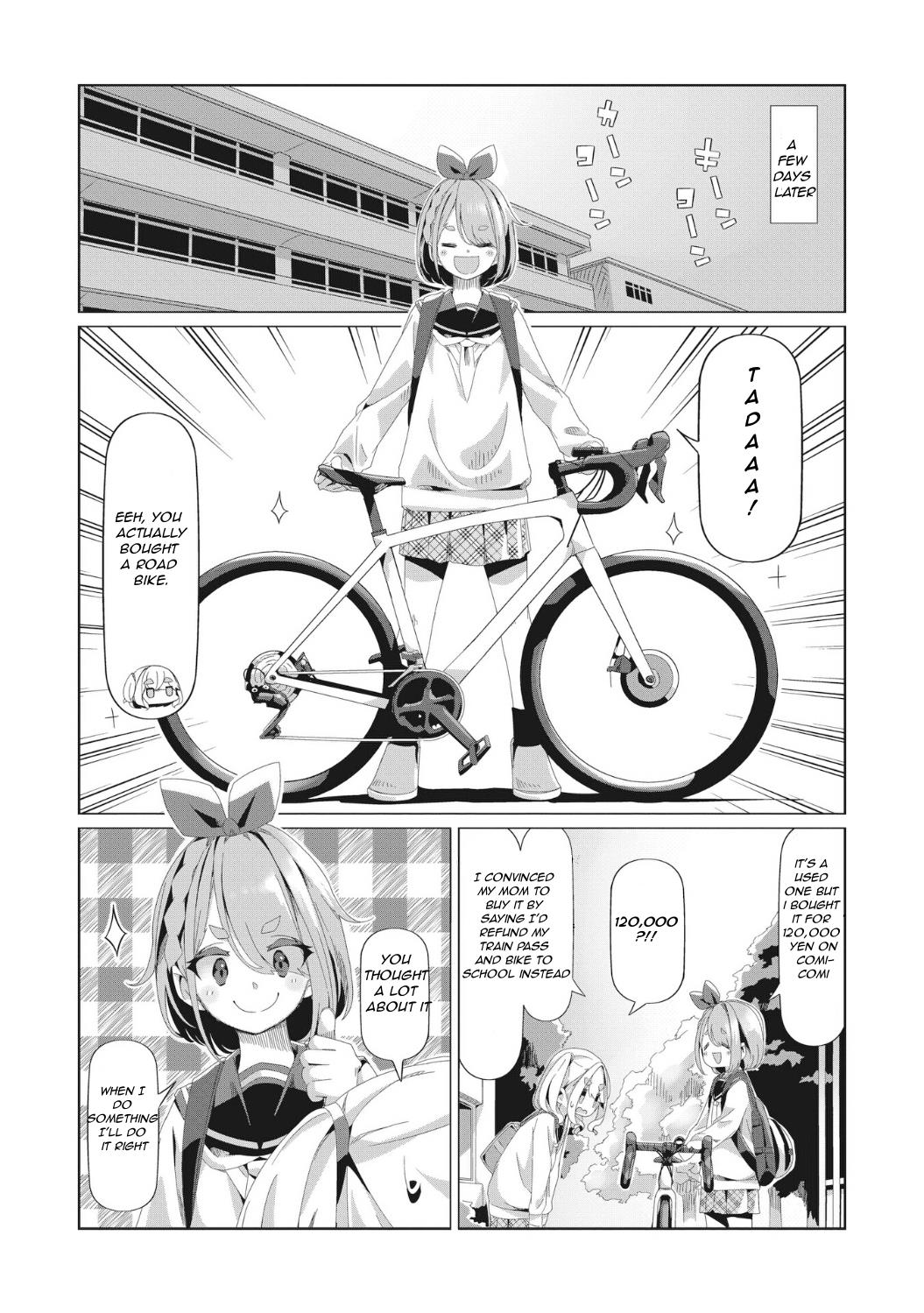 Yurucamp - Chapter 80: Welcome, New Club Members