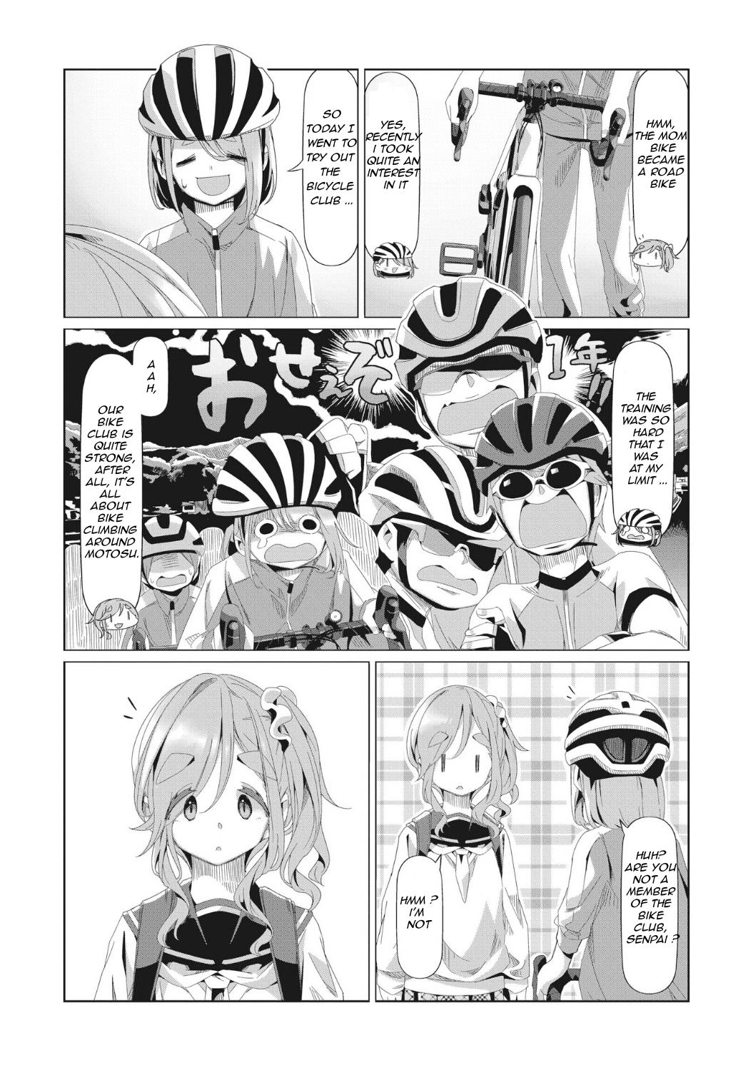 Yurucamp - Chapter 80: Welcome, New Club Members