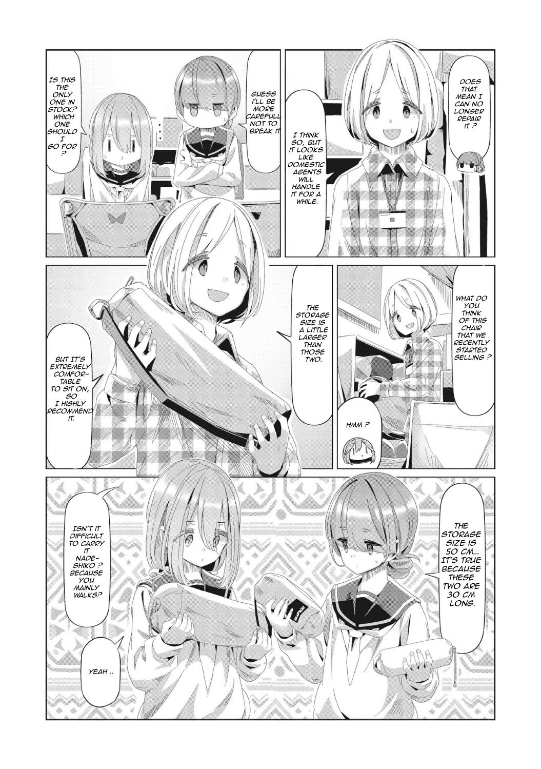 Yurucamp - Chapter 80: Welcome, New Club Members