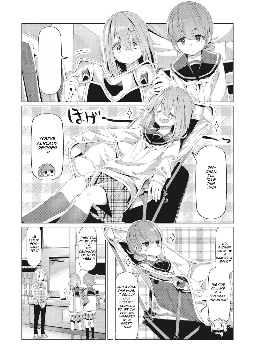 Yurucamp - Chapter 80: Welcome, New Club Members