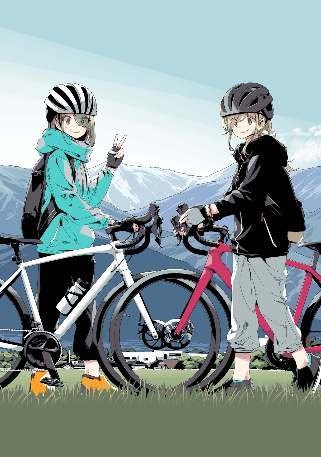 Yurucamp - Chapter 82: Inuko And Mei's Cycling Road Trip Across Yamanashi