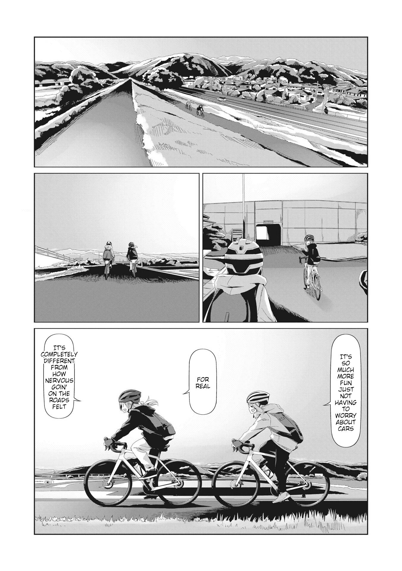 Yurucamp - Chapter 82: Inuko And Mei's Cycling Road Trip Across Yamanashi