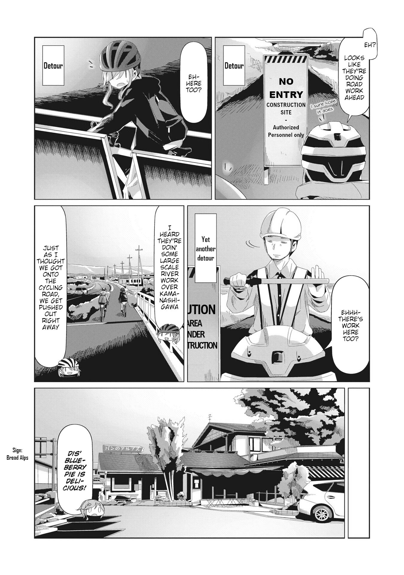 Yurucamp - Chapter 82: Inuko And Mei's Cycling Road Trip Across Yamanashi