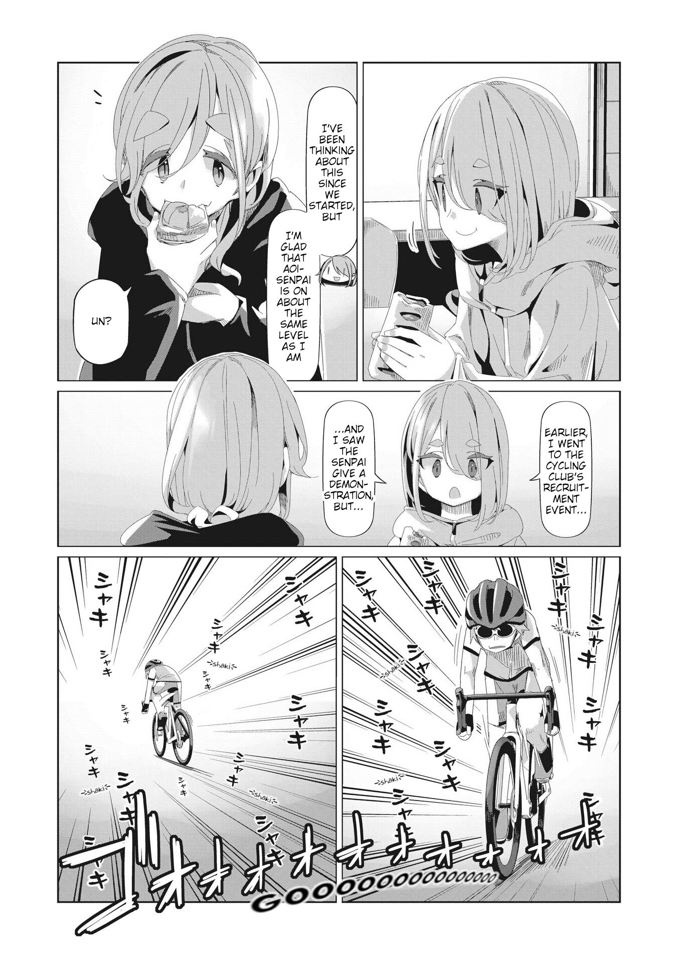 Yurucamp - Chapter 82: Inuko And Mei's Cycling Road Trip Across Yamanashi