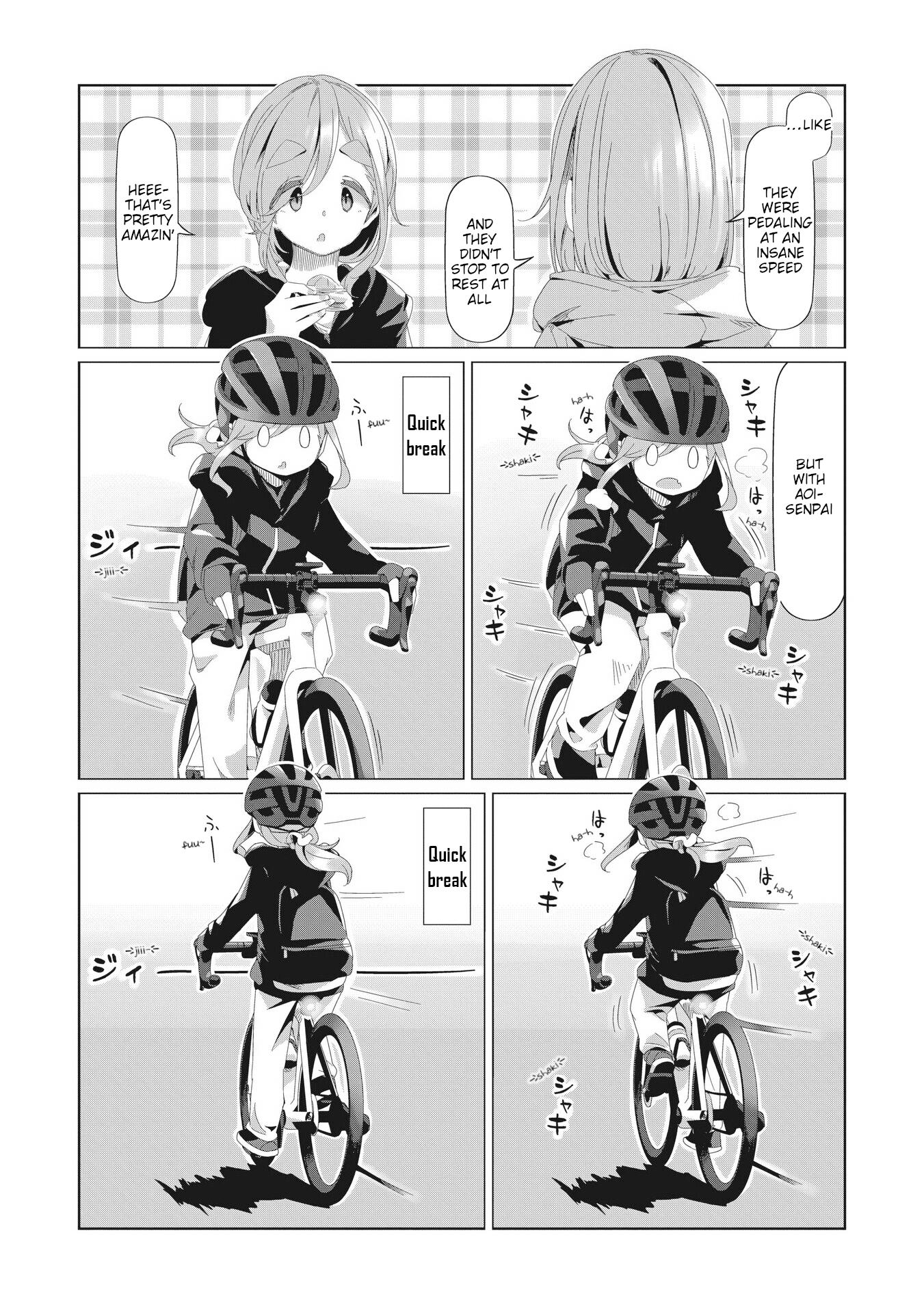 Yurucamp - Chapter 82: Inuko And Mei's Cycling Road Trip Across Yamanashi