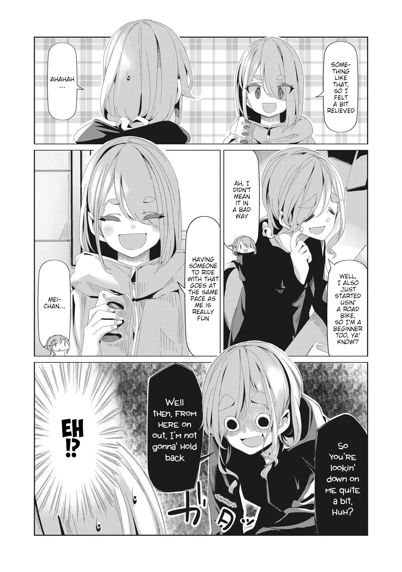 Yurucamp - Chapter 82: Inuko And Mei's Cycling Road Trip Across Yamanashi