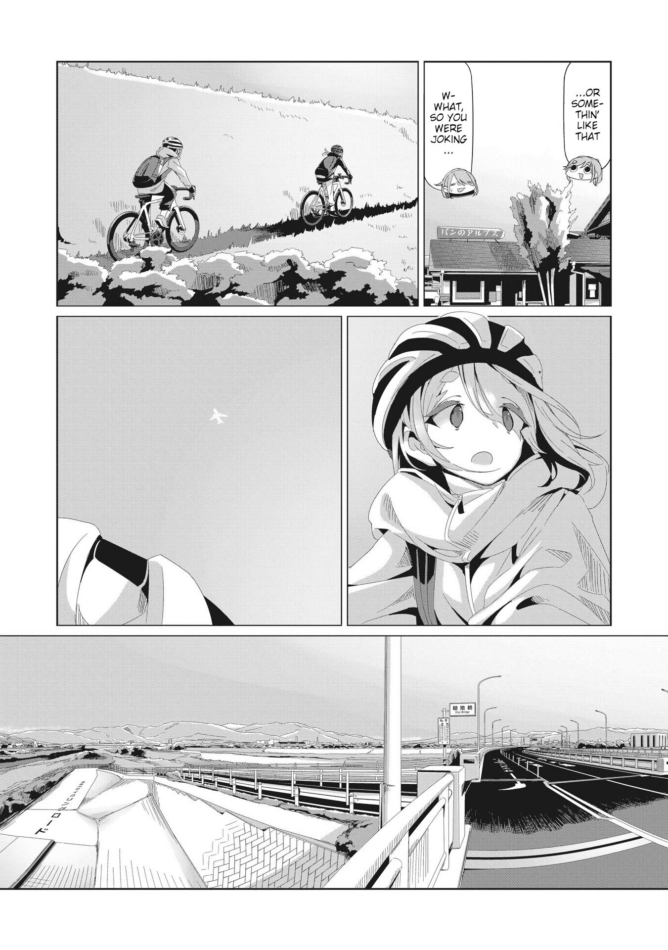 Yurucamp - Chapter 82: Inuko And Mei's Cycling Road Trip Across Yamanashi