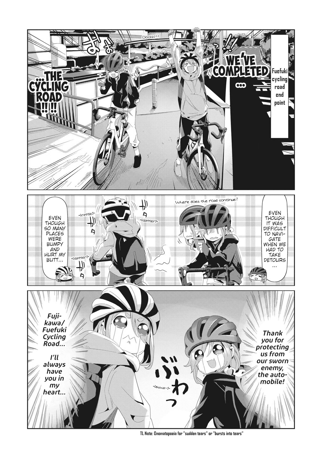 Yurucamp - Chapter 82: Inuko And Mei's Cycling Road Trip Across Yamanashi