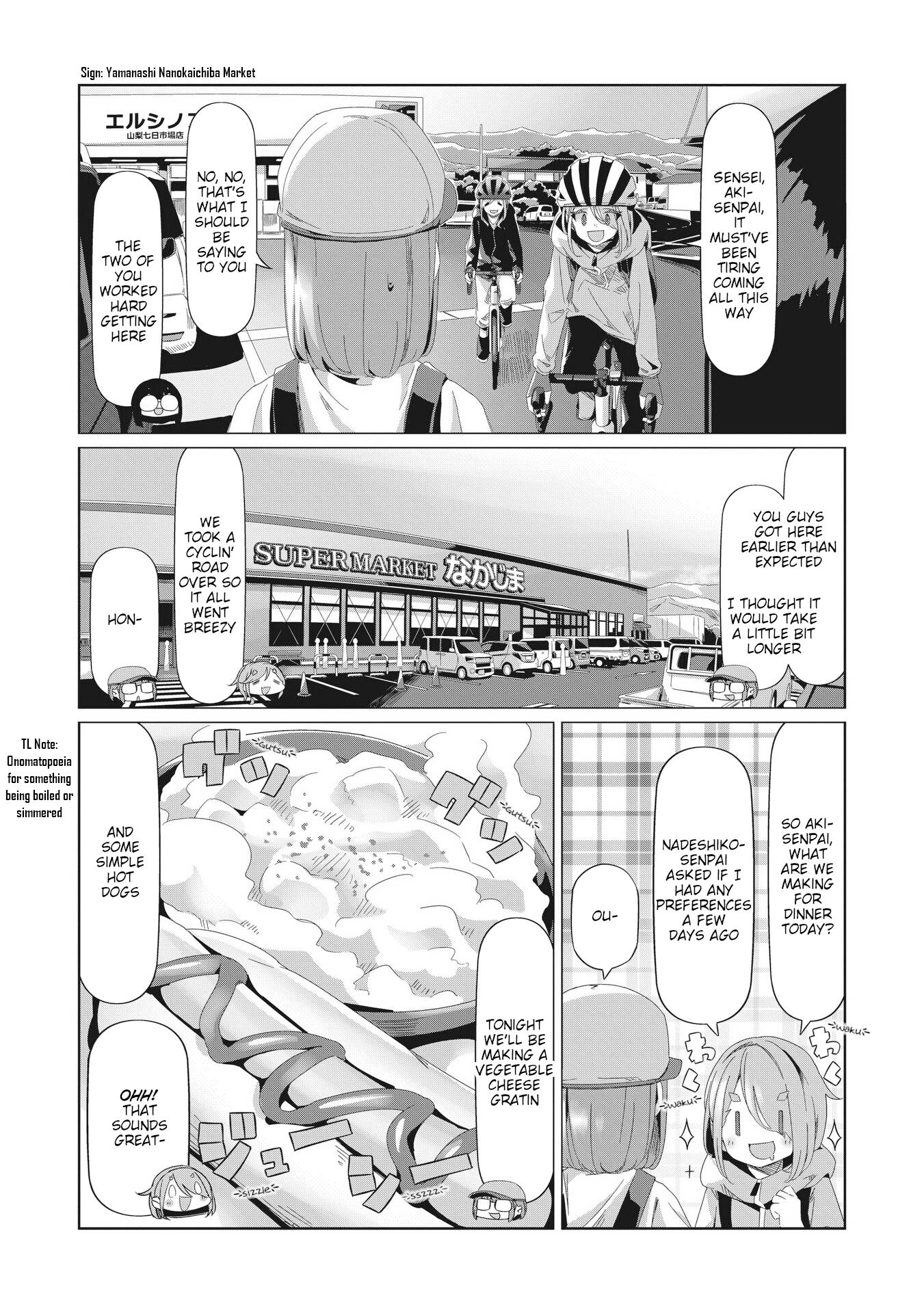 Yurucamp - Chapter 82: Inuko And Mei's Cycling Road Trip Across Yamanashi